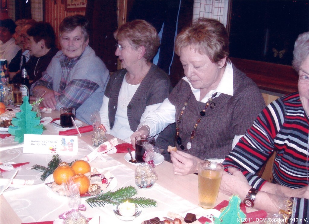 OGV-Frauenstammtisch - Advenfeier 2011